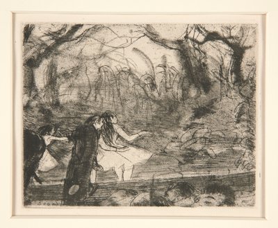 Sul palco III da Edgar Degas