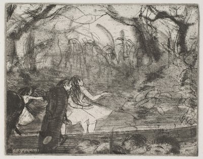 Sul palco III, 1876-77 da Edgar Degas