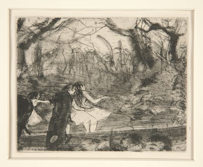 Sul palco III da Edgar Degas