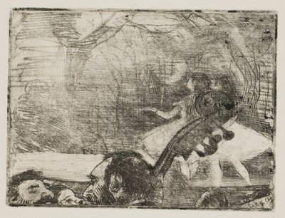 Sul palco I da Edgar Degas