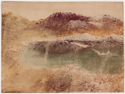 Paysage Roux, c.1890 da Edgar Degas