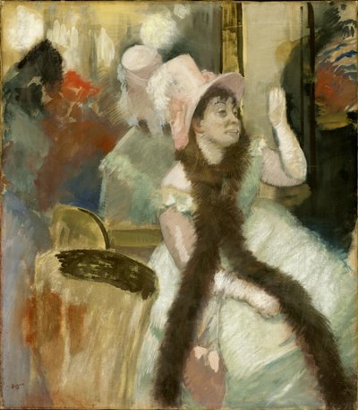 Ritratto dopo un ballo in maschera da Edgar Degas