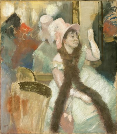 Ritratto dopo un ballo in costume di Madame Dietz-Monnin da Edgar Degas