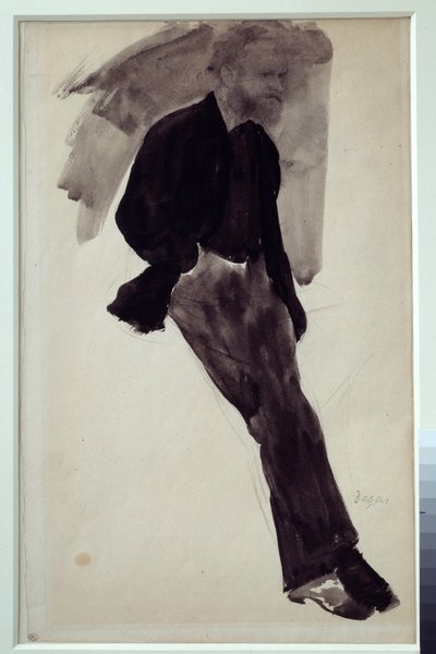 Ritratto di Edouard Manet da Edgar Degas