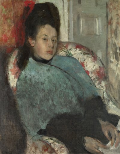Ritratto di Elena Carafa da Edgar Degas