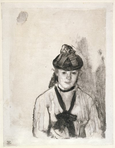 Ritratto di Ellen Andrée, c.1876 da Edgar Degas