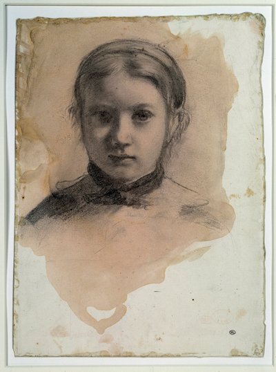 Ritratto di Giovanna Bellelli (studio per "La famiglia Bellelli") da Edgar Degas