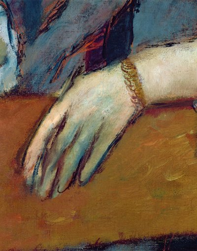 Ritratto di Helene Rouart (1886) (dettaglio) da Edgar Degas