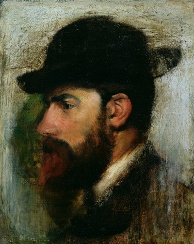 Ritratto di Henri Rouart (1833-1912) 1871 da Edgar Degas
