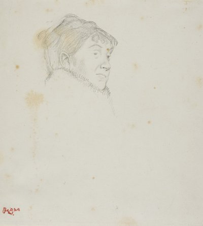 Ritratto di Madame Dietz-Monnin da Edgar Degas