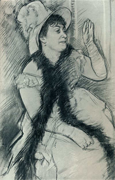 Ritratto di Madame X, XIX secolo da Edgar Degas
