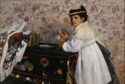 Ritratto di Mlle. Hortense Valpinçon da Edgar Degas