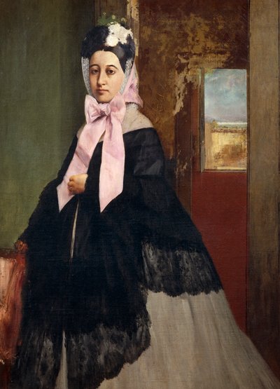 Ritratto di Therese de Gas, duchessa di Morbilli (1840-1912), sorella dell