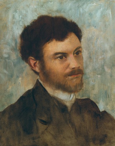 Ritratto di un uomo, c.1868-1872 da Edgar Degas
