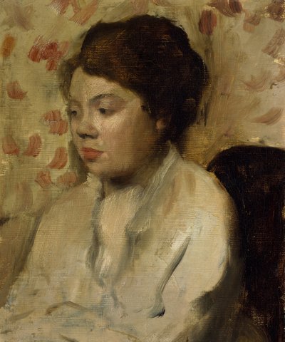 Ritratto di una giovane donna, ca. 1885 da Edgar Degas
