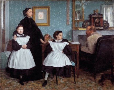 Ritratto della famiglia Bellelli da Edgar Degas
