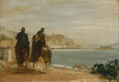 Passeggiata lungo il mare da Edgar Degas