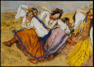 Danzatrici russe, c.1895 da Edgar Degas