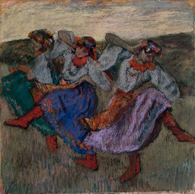 Ballerine russe, c.1899 da Edgar Degas