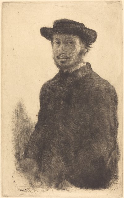 Autoritratto (Edgar Degas, par lui-même) da Edgar Degas