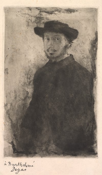 Autoritratto da Edgar Degas