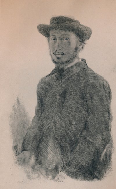 Autoritratto, c.1860s, 1946 da Edgar Degas