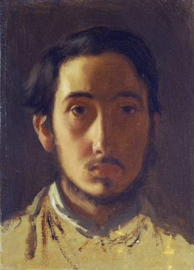 Autoritratto, c.1857 da Edgar Degas