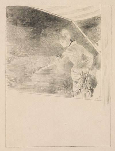 Cantante al Caffè-Concerto da Edgar Degas
