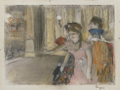 Cantanti sul palco, 1877-79 da Edgar Degas