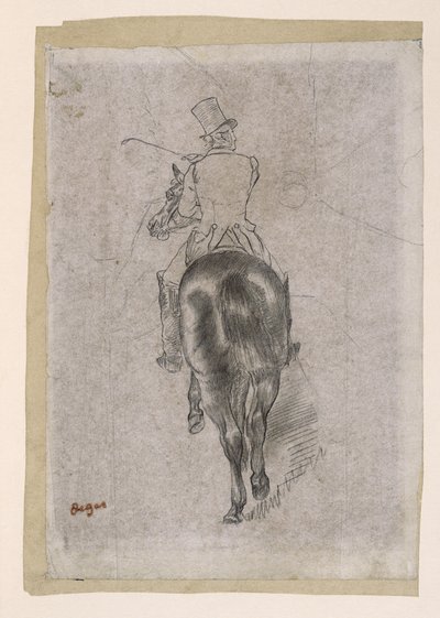 Spronare il cavallo da Edgar Degas