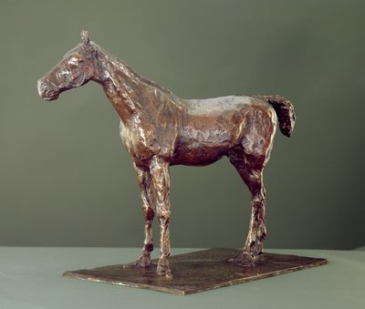 Cavallo in piedi (bronzo) da Edgar Degas