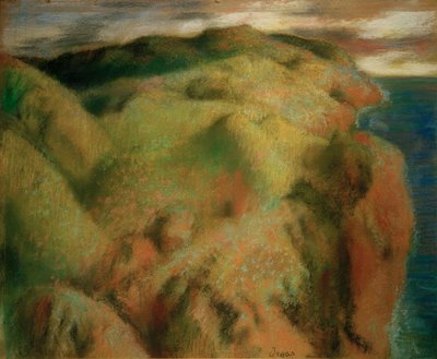 Costa scoscesa da Edgar Degas