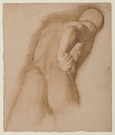 Studio dopo Agasias di Efeso, "Gladiatore Borghese", c.1855 da Edgar Degas