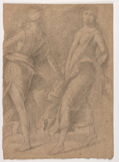 Studio dopo Andrea Mantegna, "Parnaso" da Edgar Degas