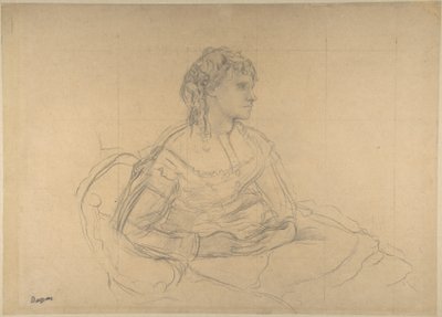 Studio per «Madame Théodore Gobillard» (Yves Morisot) da Edgar Degas