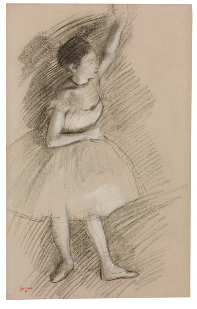 Studio di una ballerina da Edgar Degas