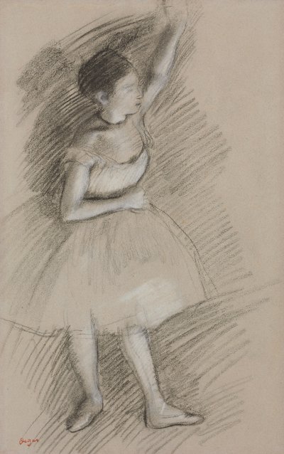 Studio di una ballerina da Edgar Degas