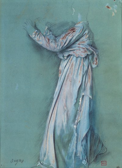 Studio di una donna drappeggiata per 