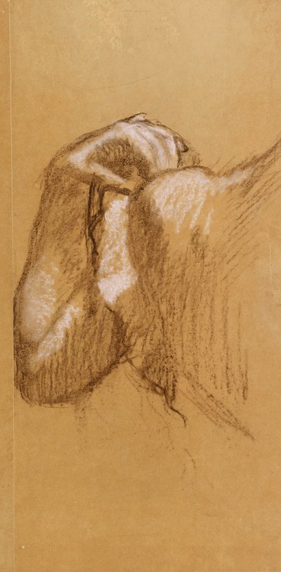 Studio di un braccio da Edgar Degas