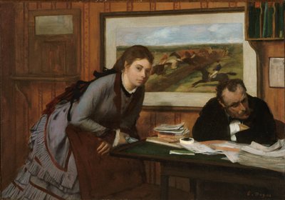 Imbronciata da Edgar Degas