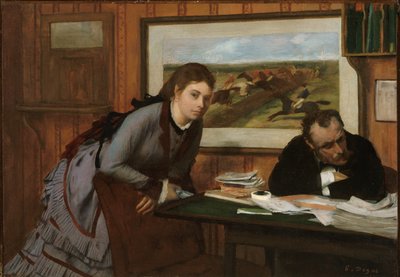 Imbronciato, ca. 1870 da Edgar Degas