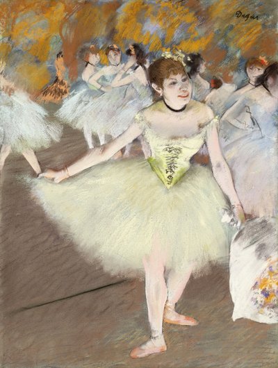Sulla scena, 1879-1881 da Edgar Degas