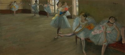 Ballerine in una sala prove. Circa 1880 da Edgar Degas