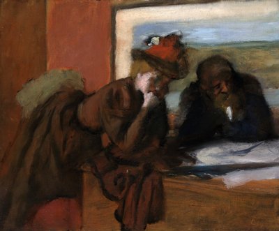 La conversazione da Edgar Degas