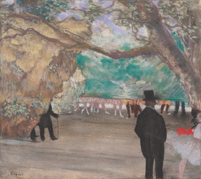 Il Sipario, c.1880 da Edgar Degas