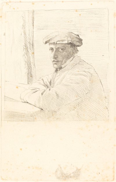 Il graveur Joseph Tourny, 1857 da Edgar Degas