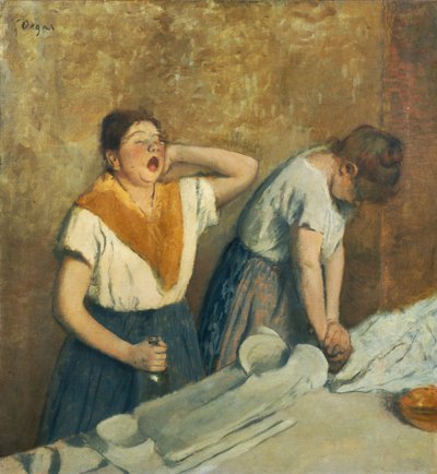 Le lavandaie da Edgar Degas