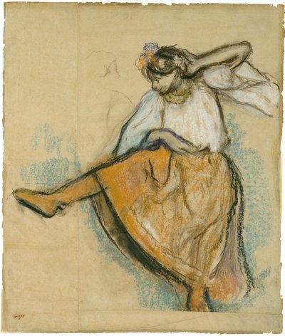 La Danzatrice Russa, c.1895 da Edgar Degas