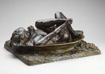 La vasca, modellato 1889 fuso 1919-21 da Edgar Degas