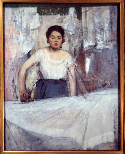 Il lavoro del ferro da Edgar Degas